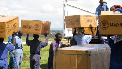 Delivery of Goods Funded by USAID